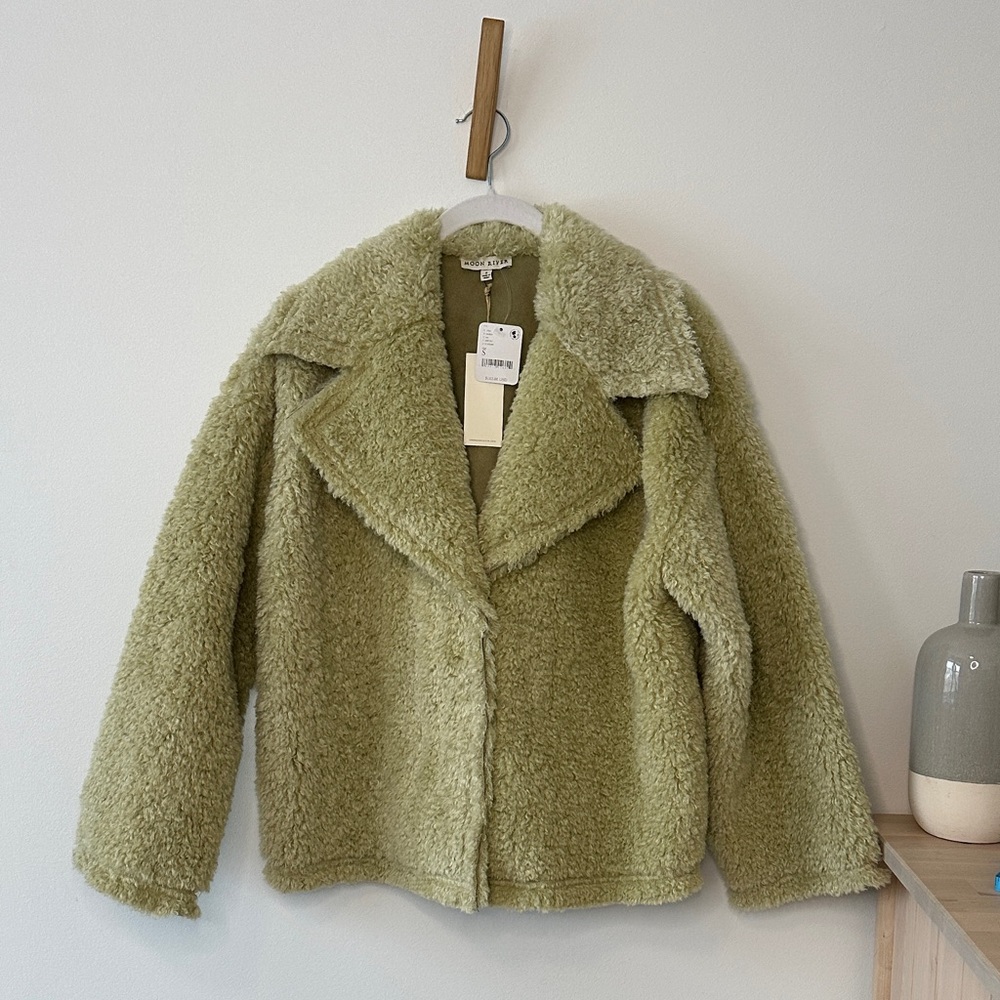 Moon River Sherpa Coat - Picture 2 of 7